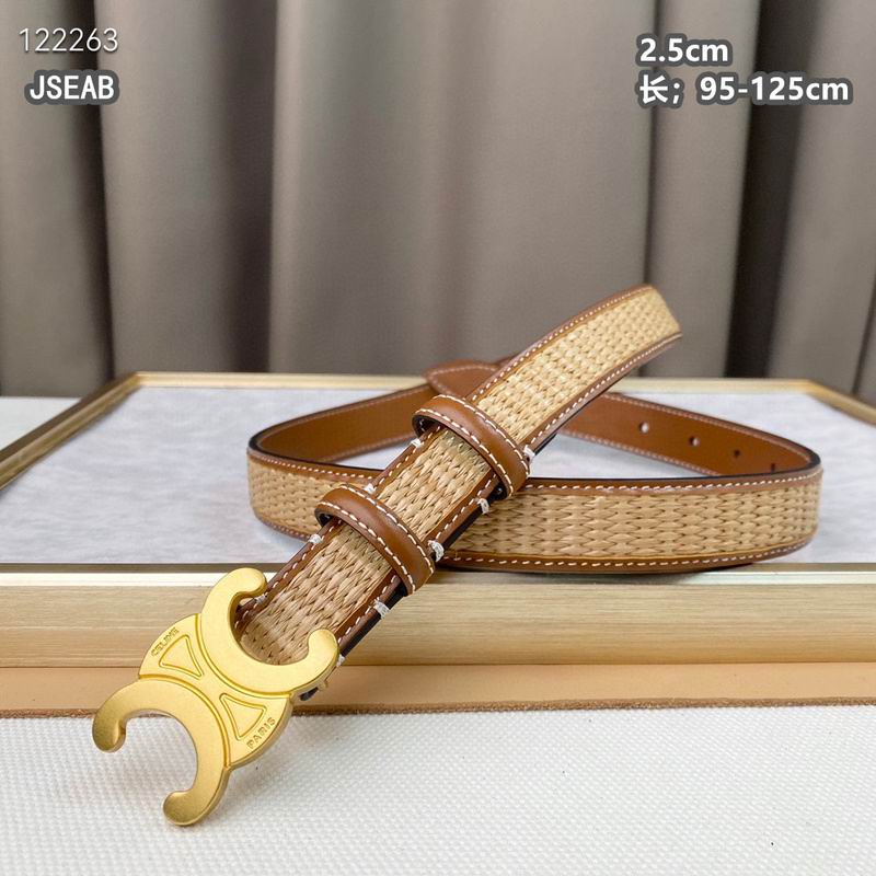 Celine belt 25mmX95-125cm 8L24